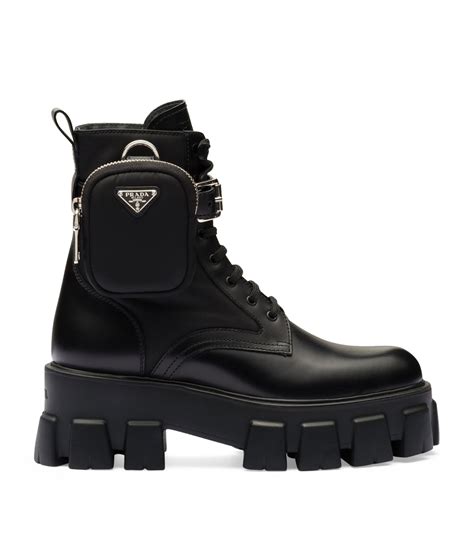 prada women's boots with pouch|Prada boots with pouch men's.